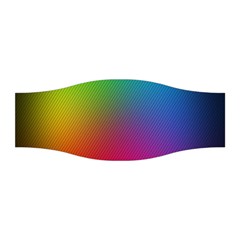 Bright Lines Resolution Image Wallpaper Rainbow Stretchable Headband by Mariart