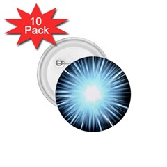 Bright Light On Black Background 1.75  Buttons (10 pack)