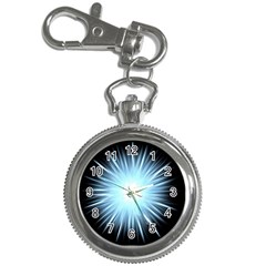 Bright Light On Black Background Key Chain Watches by Mariart