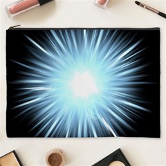 Bright Light On Black Background Cosmetic Bag (xxxl) 