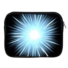 Bright Light On Black Background Apple Ipad 2/3/4 Zipper Cases by Mariart