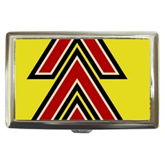 Chevron Symbols Multiple Large Red Yellow Cigarette Money Cases