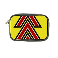 Chevron Symbols Multiple Large Red Yellow Coin Purse