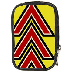 Chevron Symbols Multiple Large Red Yellow Compact Camera Cases by Mariart