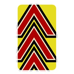 Chevron Symbols Multiple Large Red Yellow Memory Card Reader by Mariart