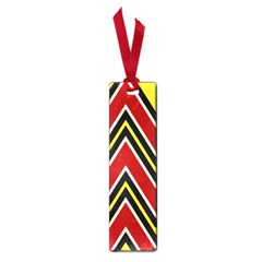 Chevron Symbols Multiple Large Red Yellow Small Book Marks