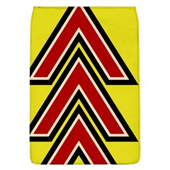 Chevron Symbols Multiple Large Red Yellow Flap Covers (l) 