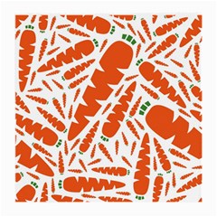 Carrots Fruit Vegetable Orange Medium Glasses Cloth (2-side) by Mariart