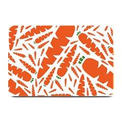 Carrots Fruit Vegetable Orange Plate Mats by Mariart