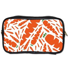 Carrots Fruit Vegetable Orange Toiletries Bags 2-side