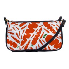 Carrots Fruit Vegetable Orange Shoulder Clutch Bags