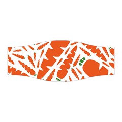 Carrots Fruit Vegetable Orange Stretchable Headband by Mariart