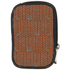 Brick Wall Brown Line Compact Camera Cases