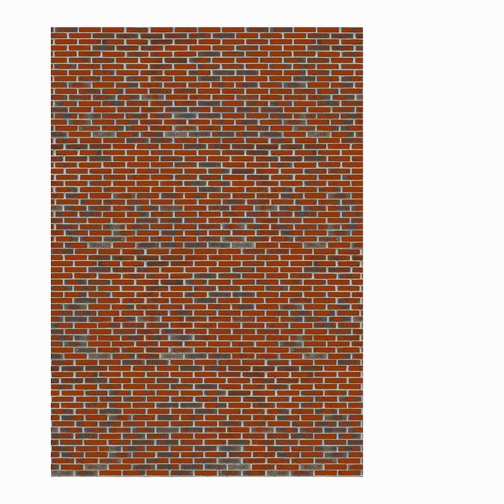 Brick Wall Brown Line Small Garden Flag (Two Sides)