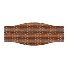 Brick Wall Brown Line Stretchable Headband