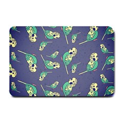 Canaries Budgie Pattern Bird Animals Cute Small Doormat  by Mariart