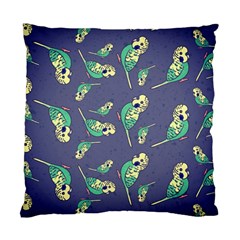 Canaries Budgie Pattern Bird Animals Cute Standard Cushion Case (two Sides) by Mariart