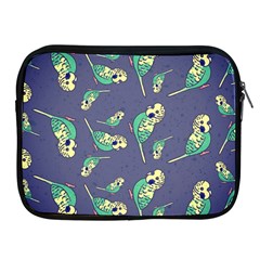 Canaries Budgie Pattern Bird Animals Cute Apple Ipad 2/3/4 Zipper Cases by Mariart