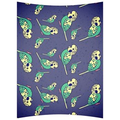 Canaries Budgie Pattern Bird Animals Cute Back Support Cushion by Mariart