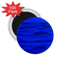 Dark Blue Stripes Seamless 2 25  Magnets (100 Pack) 