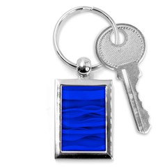 Dark Blue Stripes Seamless Key Chains (rectangle)  by Mariart