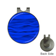 Dark Blue Stripes Seamless Hat Clips With Golf Markers