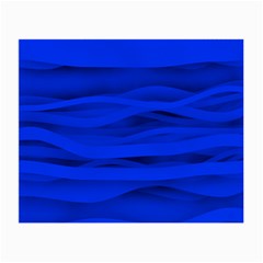 Dark Blue Stripes Seamless Small Glasses Cloth by Mariart