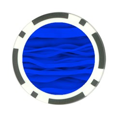 Dark Blue Stripes Seamless Poker Chip Card Guard by Mariart