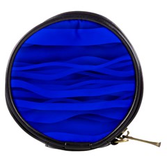 Dark Blue Stripes Seamless Mini Makeup Bags