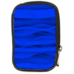 Dark Blue Stripes Seamless Compact Camera Cases