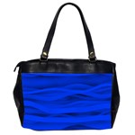 Dark Blue Stripes Seamless Office Handbags (2 Sides)  Back