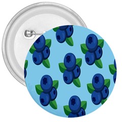 Fruit Nordic Grapes Green Blue 3  Buttons by Mariart