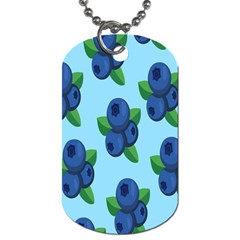 Fruit Nordic Grapes Green Blue Dog Tag (one Side) by Mariart