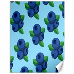 Fruit Nordic Grapes Green Blue Canvas 36  X 48   by Mariart