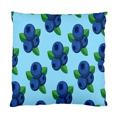 Fruit Nordic Grapes Green Blue Standard Cushion Case (one Side)