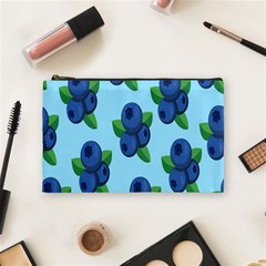 Fruit Nordic Grapes Green Blue Cosmetic Bag (medium) 