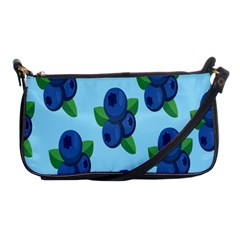 Fruit Nordic Grapes Green Blue Shoulder Clutch Bags by Mariart