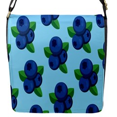 Fruit Nordic Grapes Green Blue Flap Messenger Bag (s)