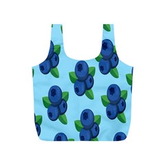 Fruit Nordic Grapes Green Blue Full Print Recycle Bags (s)  by Mariart