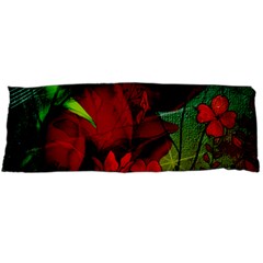 Flower Power, Wonderful Flowers, Vintage Design Body Pillow Case (dakimakura) by FantasyWorld7