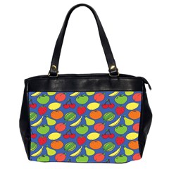 Fruit Melon Cherry Apple Strawberry Banana Apple Office Handbags (2 Sides) 