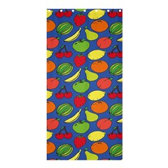 Fruit Melon Cherry Apple Strawberry Banana Apple Shower Curtain 36  X 72  (stall)  by Mariart