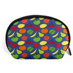 Fruit Melon Cherry Apple Strawberry Banana Apple Accessory Pouches (Large)  Front