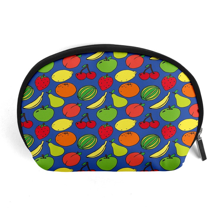 Fruit Melon Cherry Apple Strawberry Banana Apple Accessory Pouches (Large) 