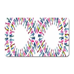 Free Symbol Hands Magnet (rectangular) by Mariart