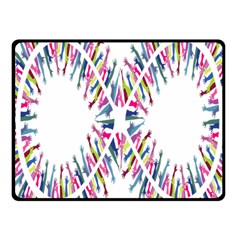 Free Symbol Hands Fleece Blanket (small) by Mariart