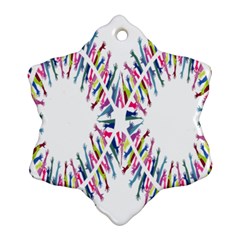 Free Symbol Hands Ornament (snowflake) by Mariart