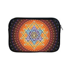 Cosmik Triangle Space Rainbow Light Blue Gold Orange Apple Ipad Mini Zipper Cases by Mariart