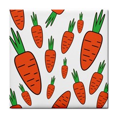 Fruit Vegetable Carrots Tile Coasters