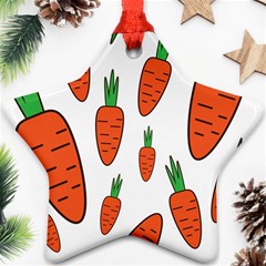 Fruit Vegetable Carrots Ornament (star)